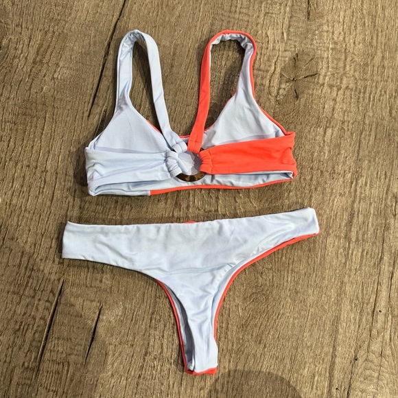 (SET) Maaji Mirrored Ring Sundeck Reversible Bikini. - Picture 7 of 10